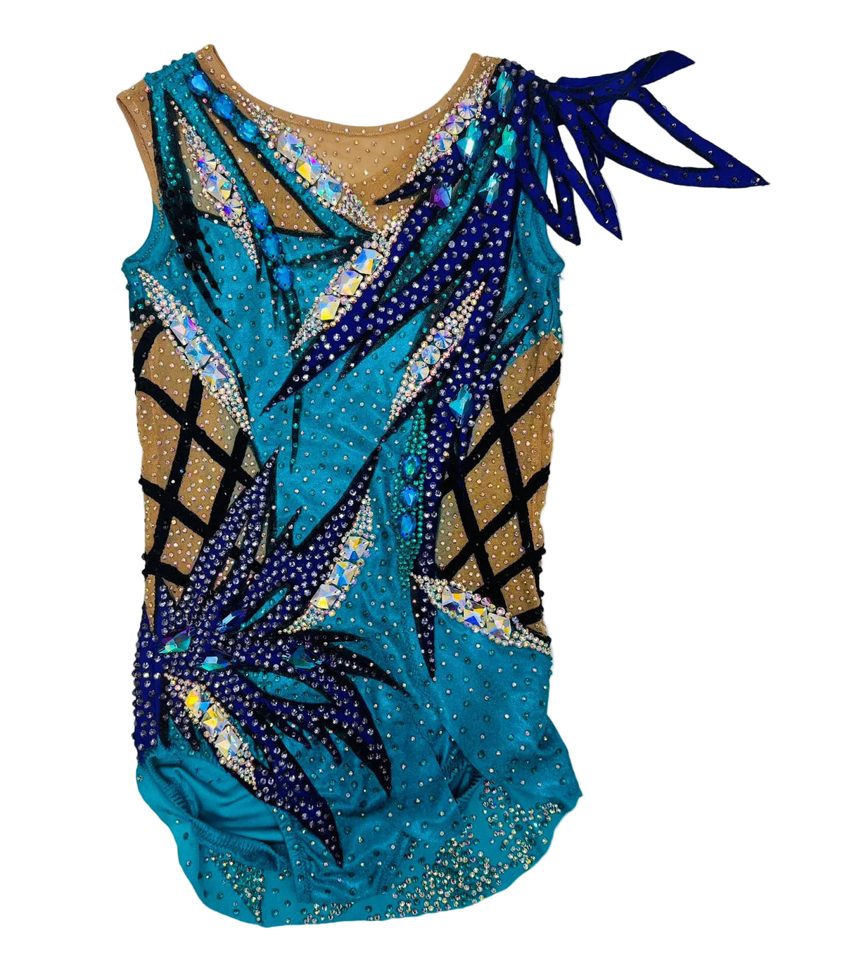 140 - 145 cm Competition Leotard Abscure - OneSports - dubai