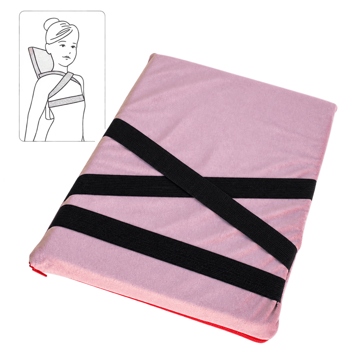 Gymnastics Back Support pillow for Rolls - OneSports - dubai