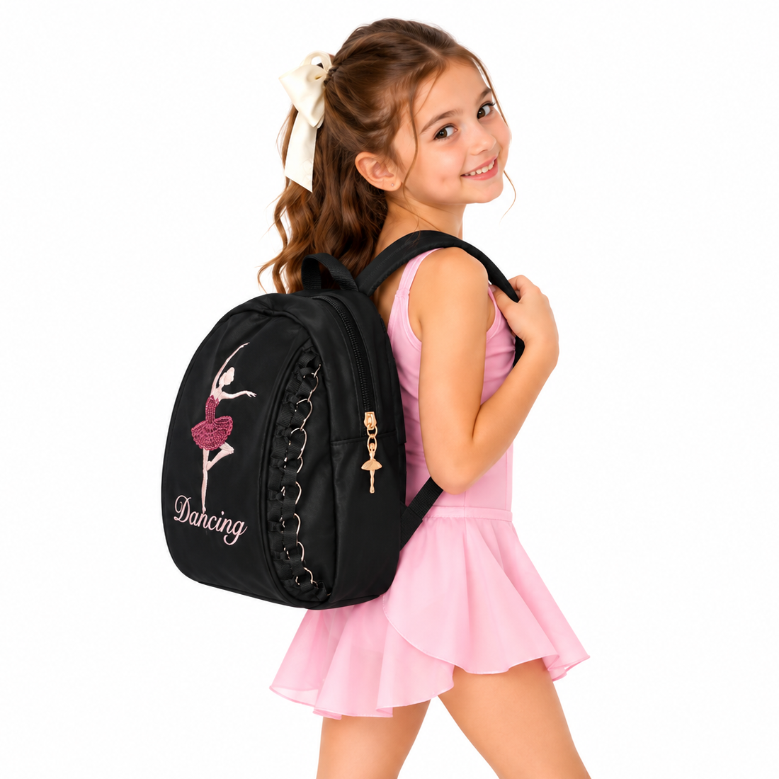 Black Swan Ballet Dance Backpack For Girls