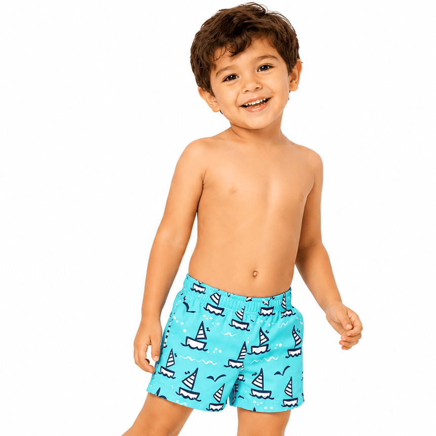Boys Boat Swim Shorts - OneSports - dubai