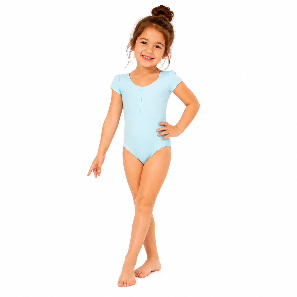 Kids Ballet Dance Leotard Drama Blue