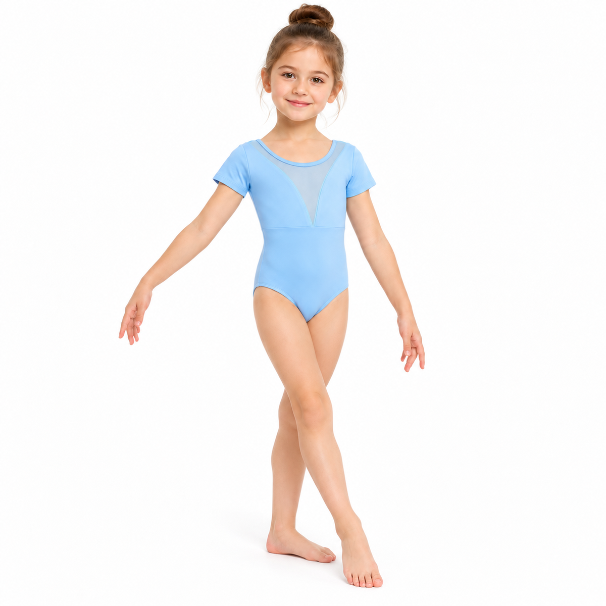 Kids Ballet Dance Leotard Drama Blue