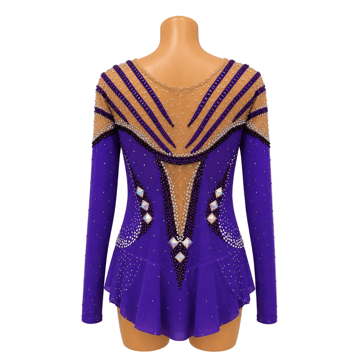 145-150 cm Competition Leotard Fond - OneSports - dubai