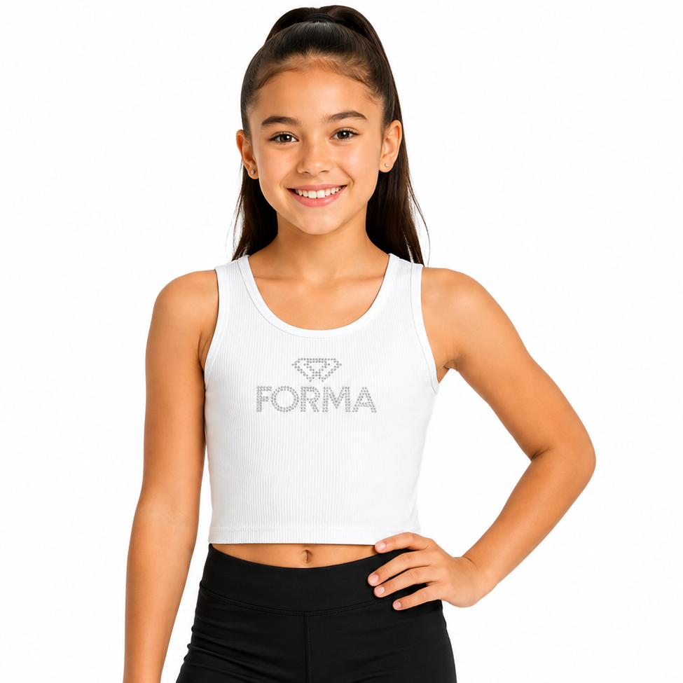 Sports Training Logo Top Forma White