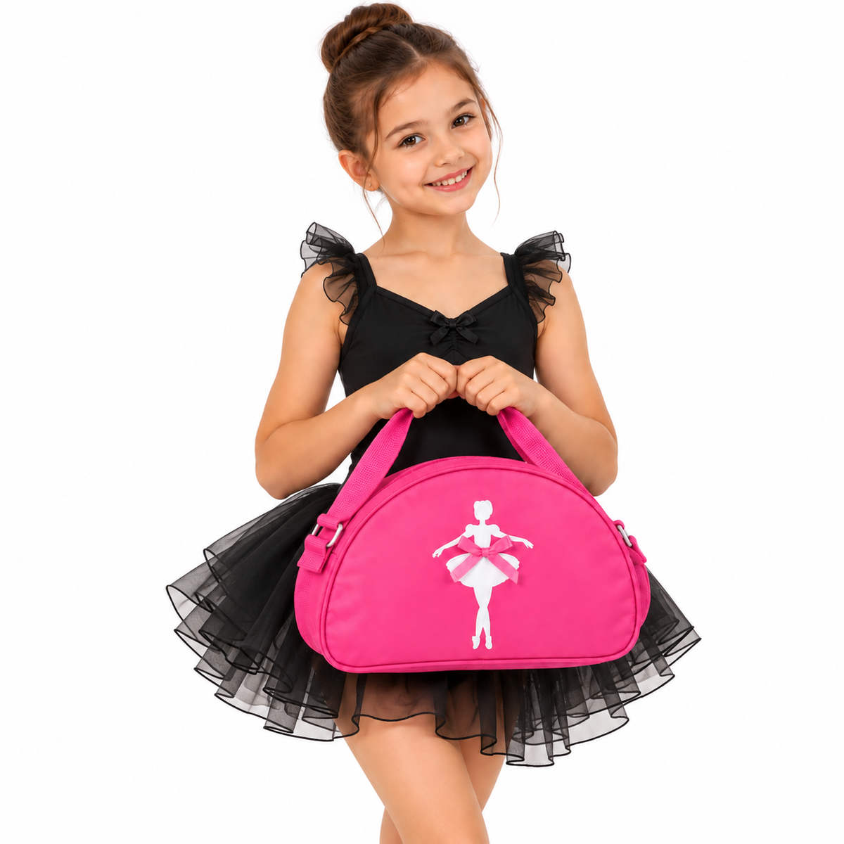 Grace Fuchsia Ballet Dance Bag For Girls