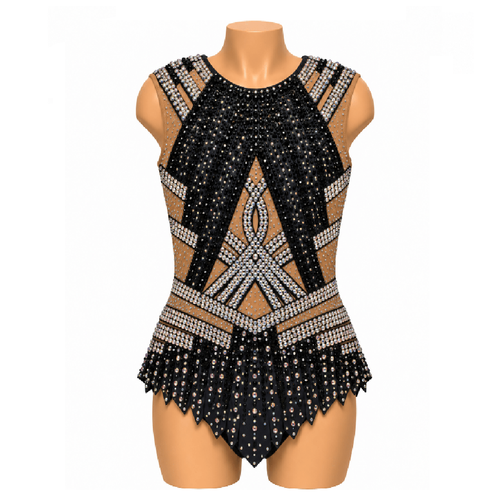 125-130 cm Competition Leotard Laurel