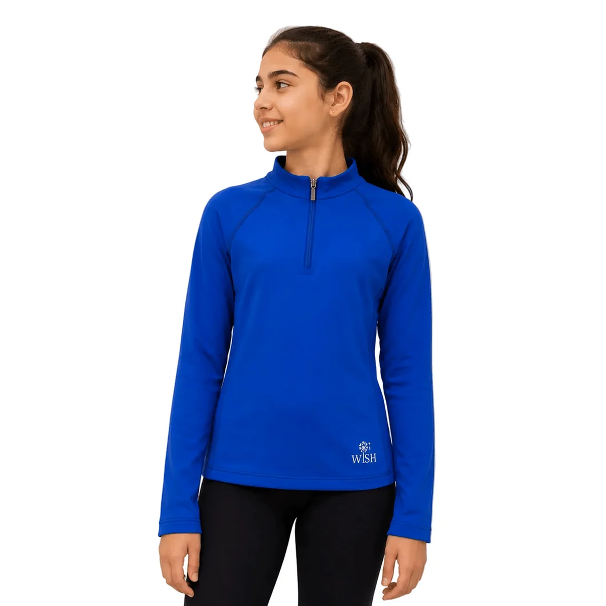 Long Sleeved Daily Girls Shirt Blue