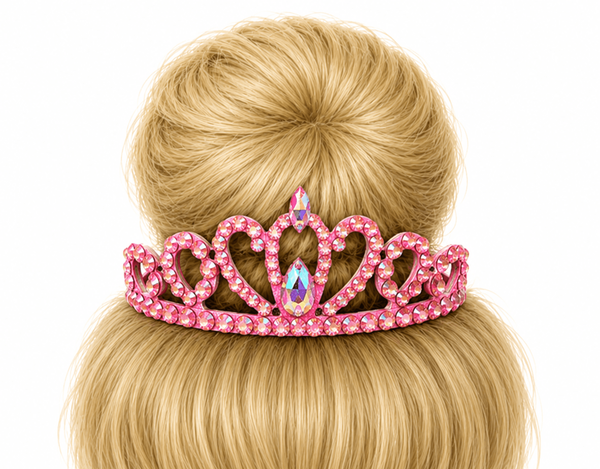 Hairbun Crown Crystal Accessory 506 - OneSports - dubai