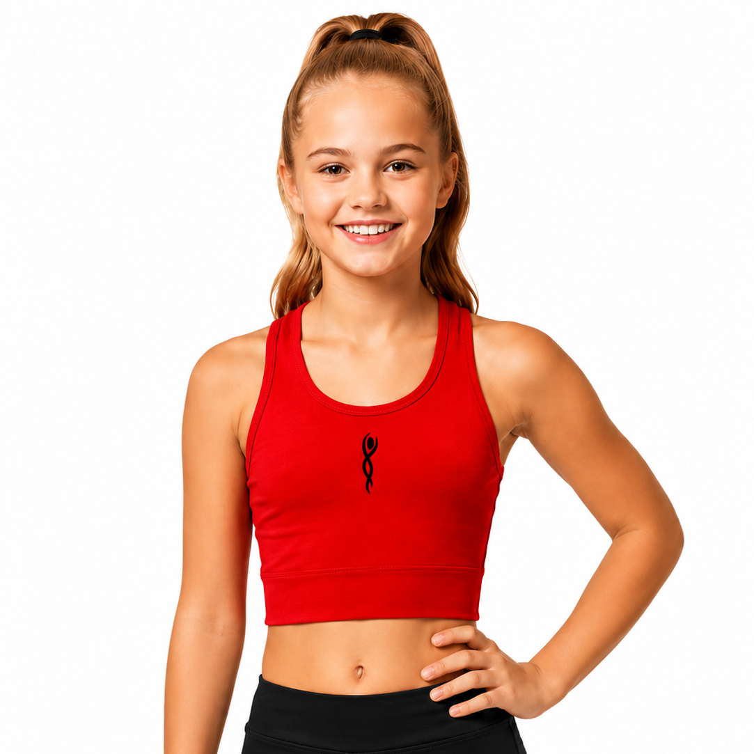 VNT Professional Training Crop Top Red