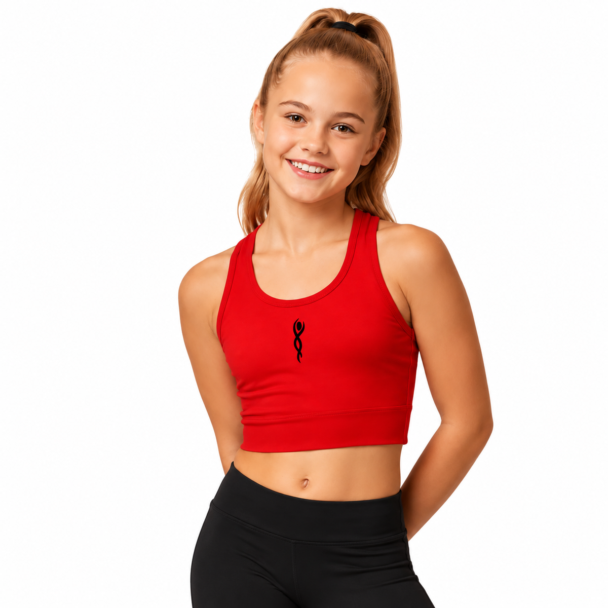 VNT Professional Training Crop Top Red