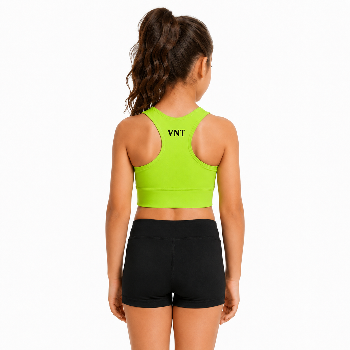 Vnt Professional Training Crop Top Neon Green - OneSports - dubai