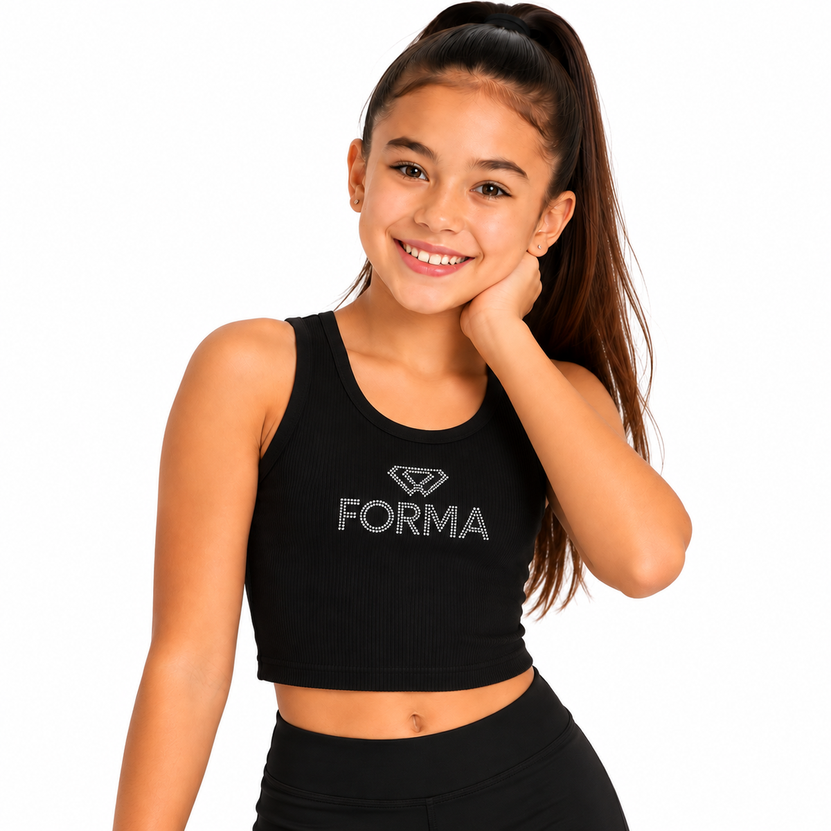 Sports Training Logo Top Forma Black