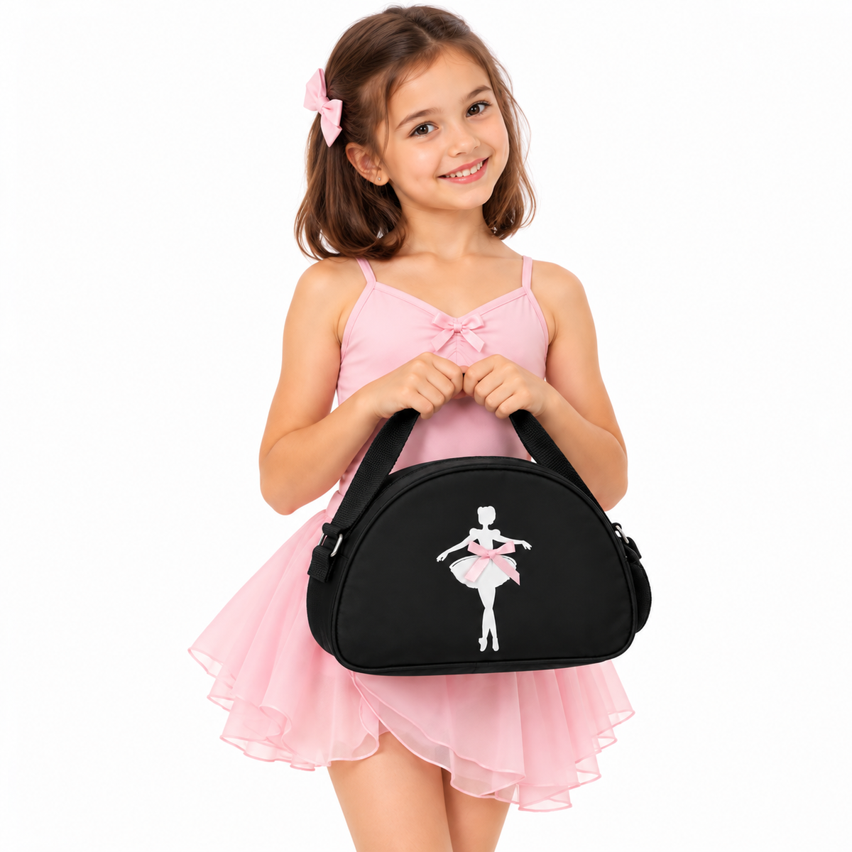 Grace Black Ballet Dance Bag For Girls