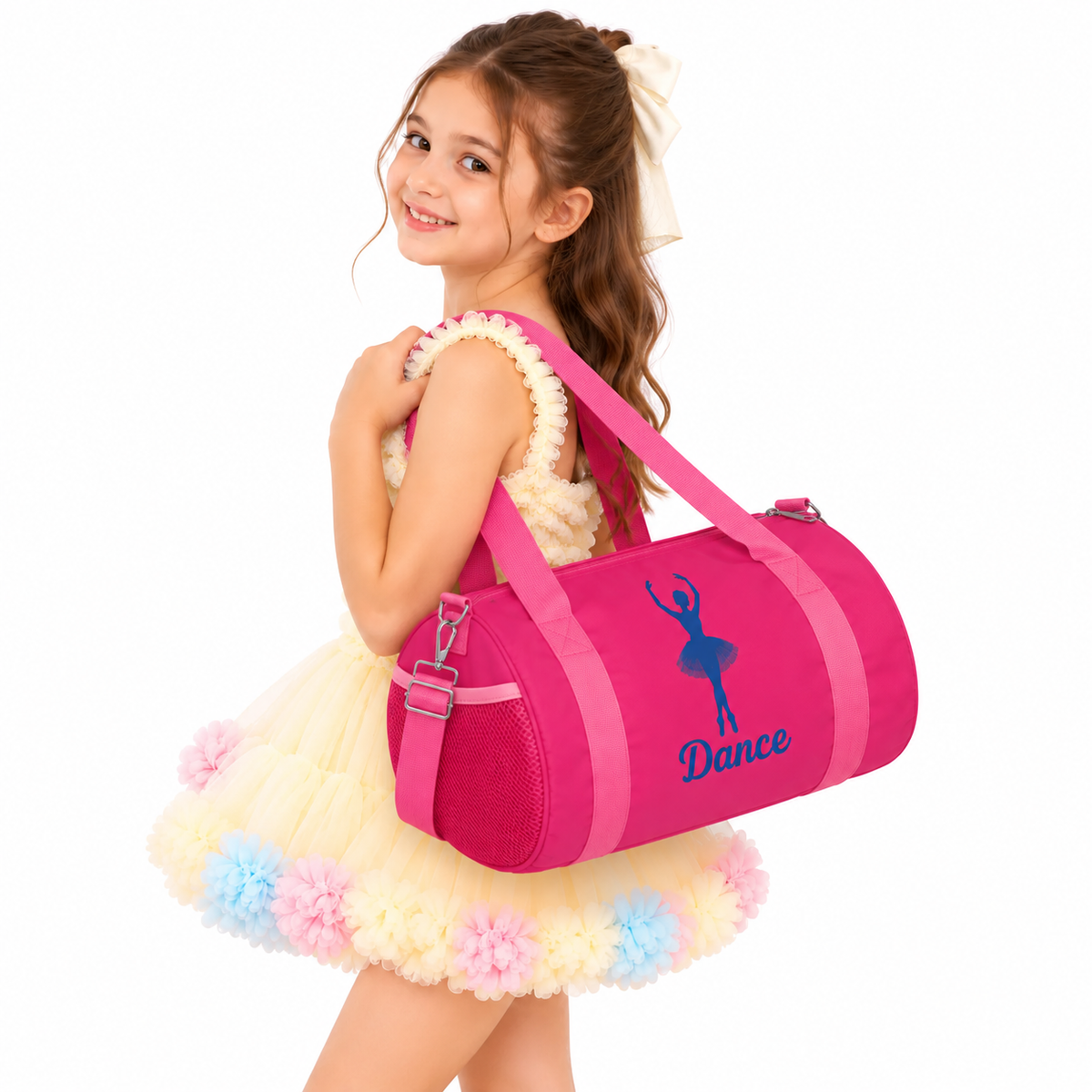 Pink Shadow Ballet Dance Bag For Girls