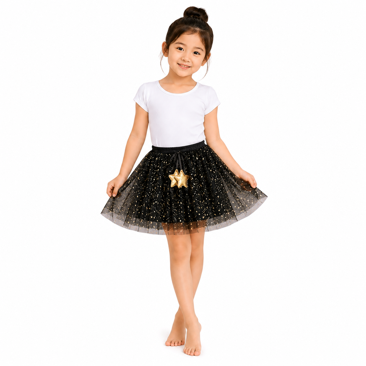 Midnight Tulle Party Girls Skirt - OneSports - #dubai