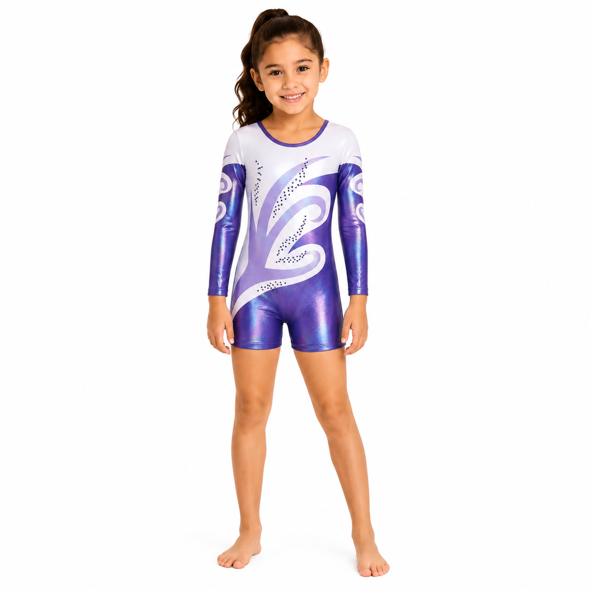 Comfy Training Stretchy Long Sleeve Unitard Muse