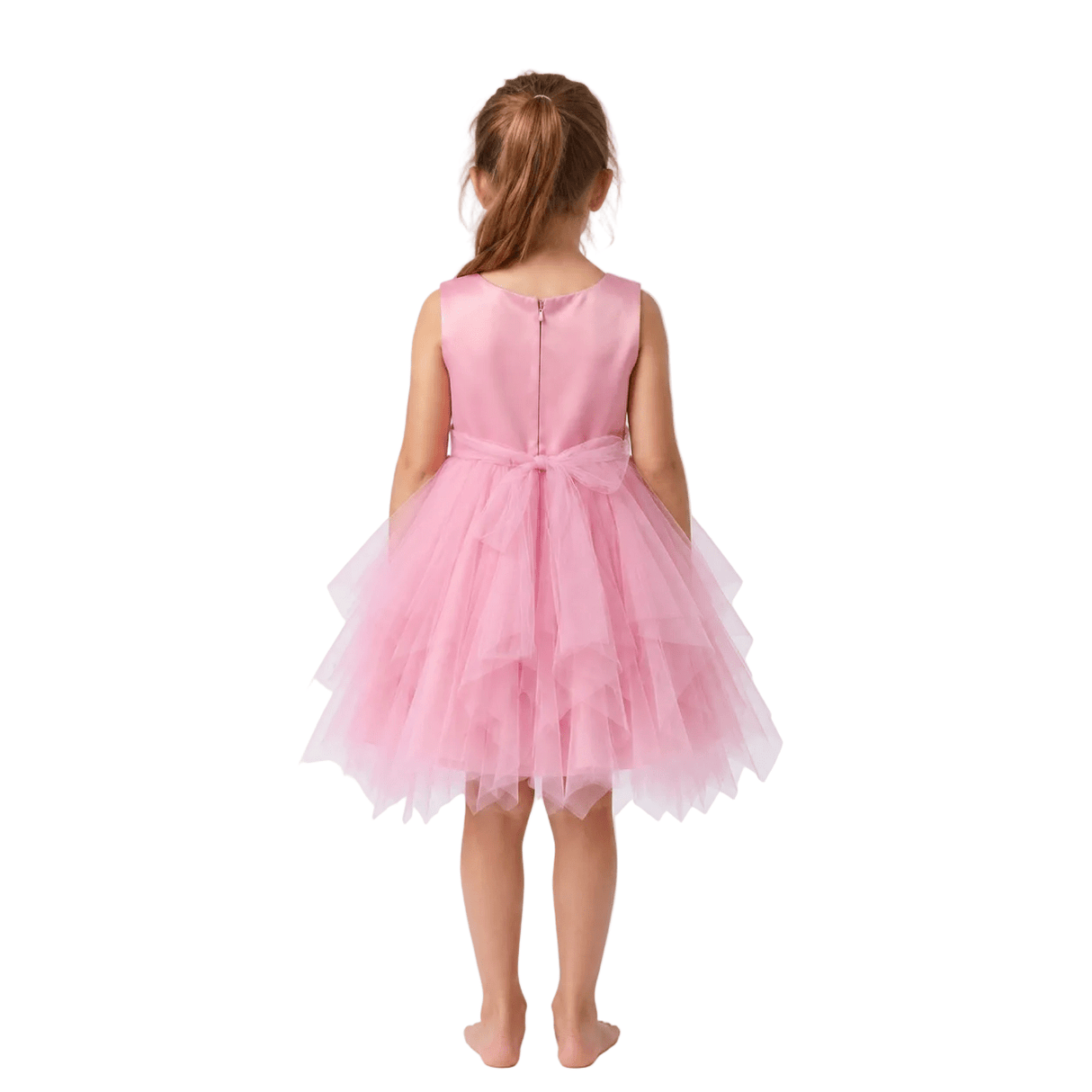 Kids Ballet Tulle Dress old rose - OneSports - dubai