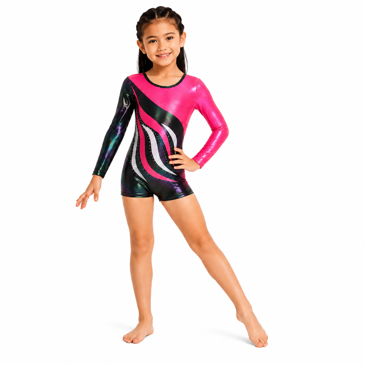 Comfy Training Stretchy Long Sleeve Unitard Fluxa
