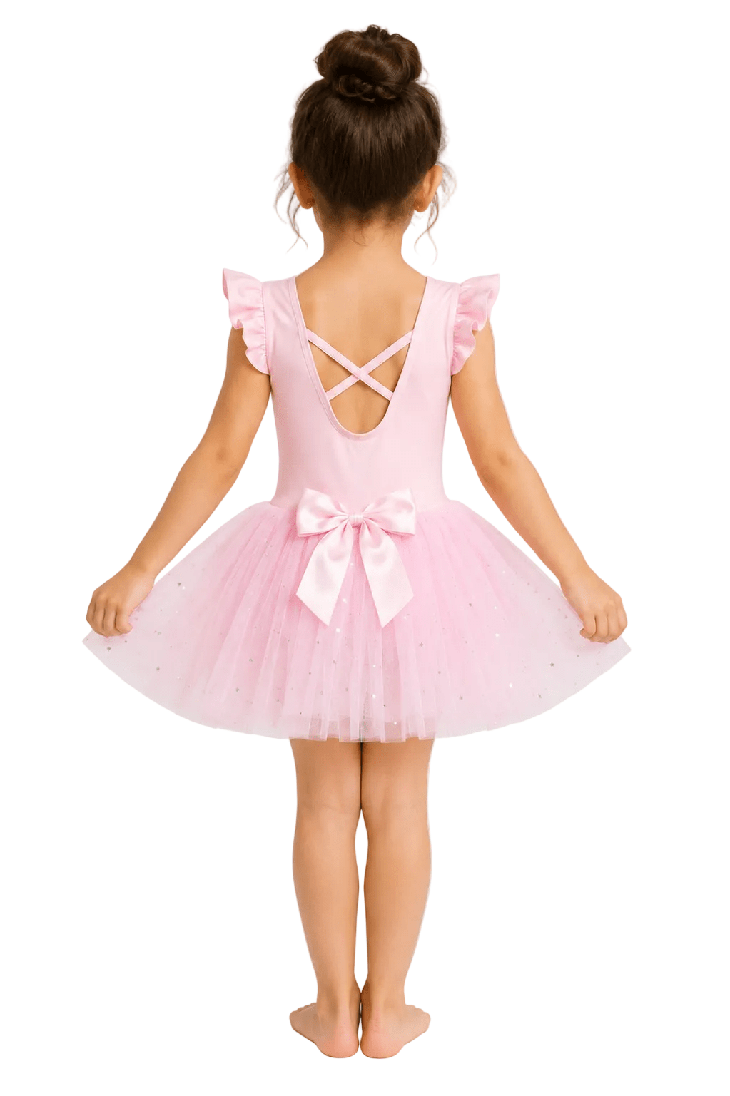 Kids Ballet Tulle Dress Rose - OneSports - dubai