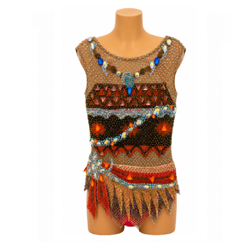 120-125 cm Competition Leotard Moana