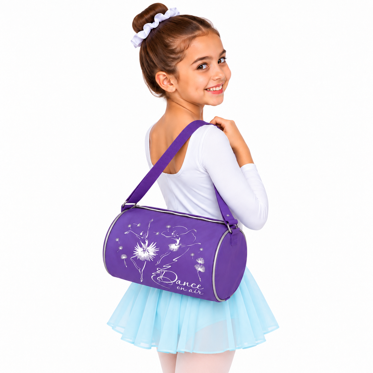 Purple Dance On Air Bag For Girls