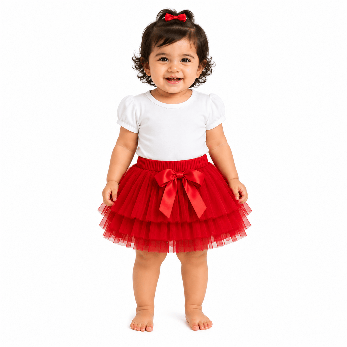Baby Tutu Skirt Red - OneSports - dubai