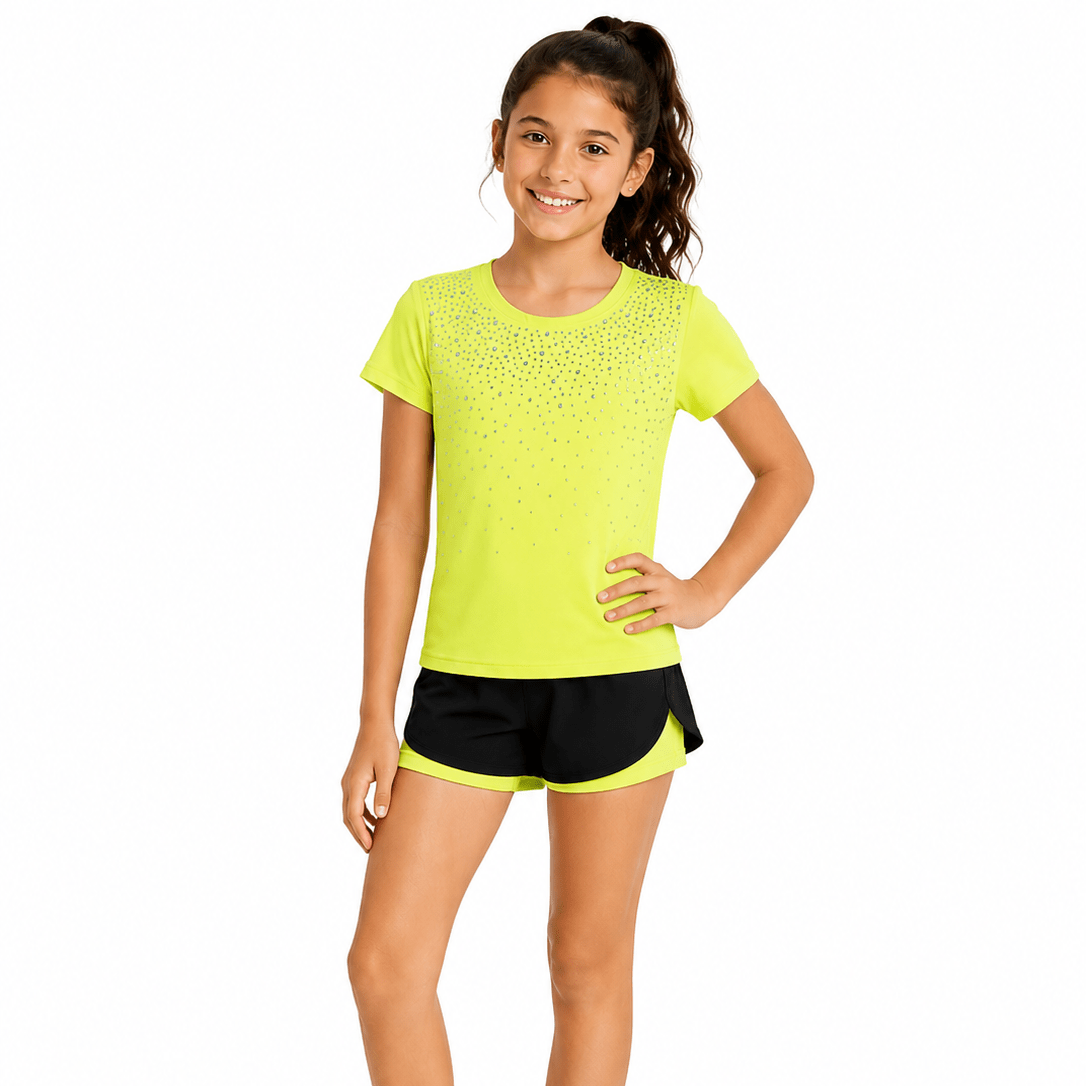 Rhythm Lemon Girls Sports Set - OneSports - dubai