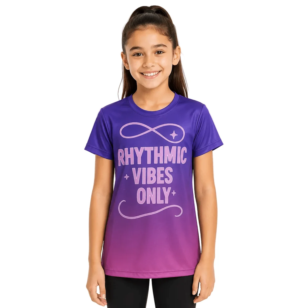 Rhythmic Vibes Shirt for Girls