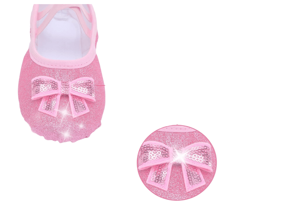 Sparkle Pink Ballet Shoes