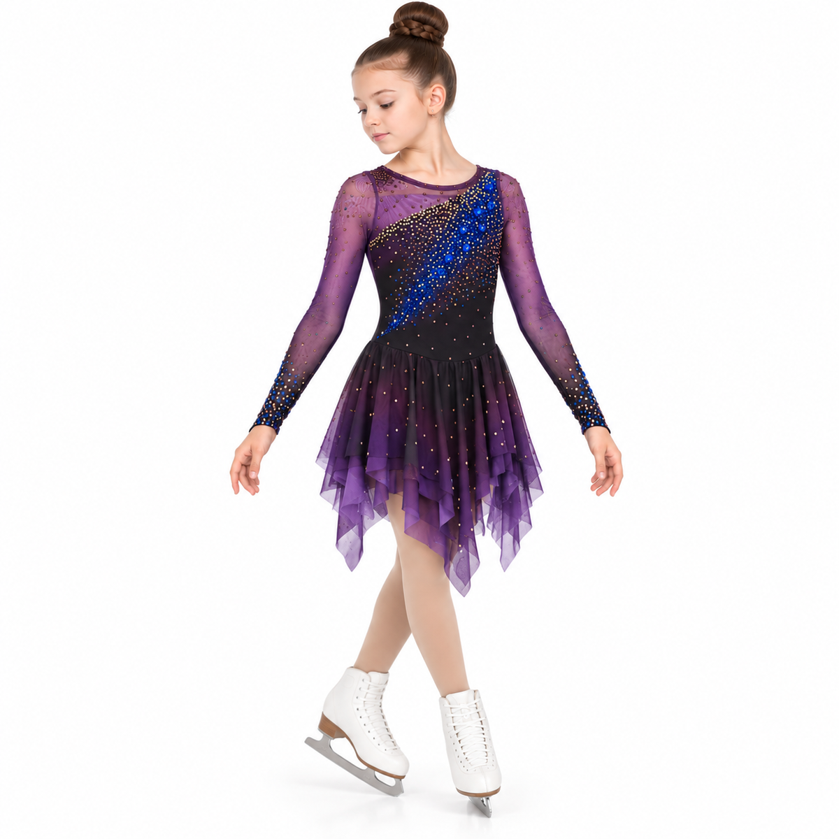123-128 cm Figure Skating Dress Strike