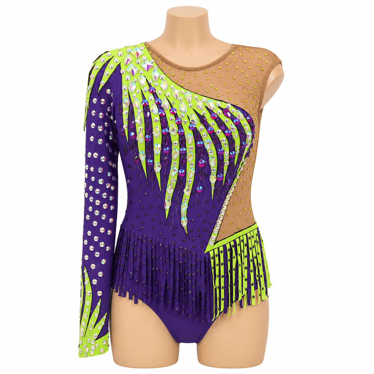125-130 cm Competition Leotard Trinity - OneSports - dubai