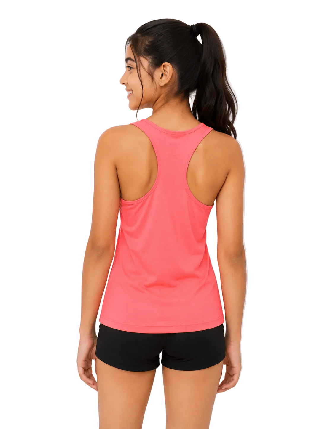 Sports Dry Fit Tank Top Orange Wish - OneSports - dubai