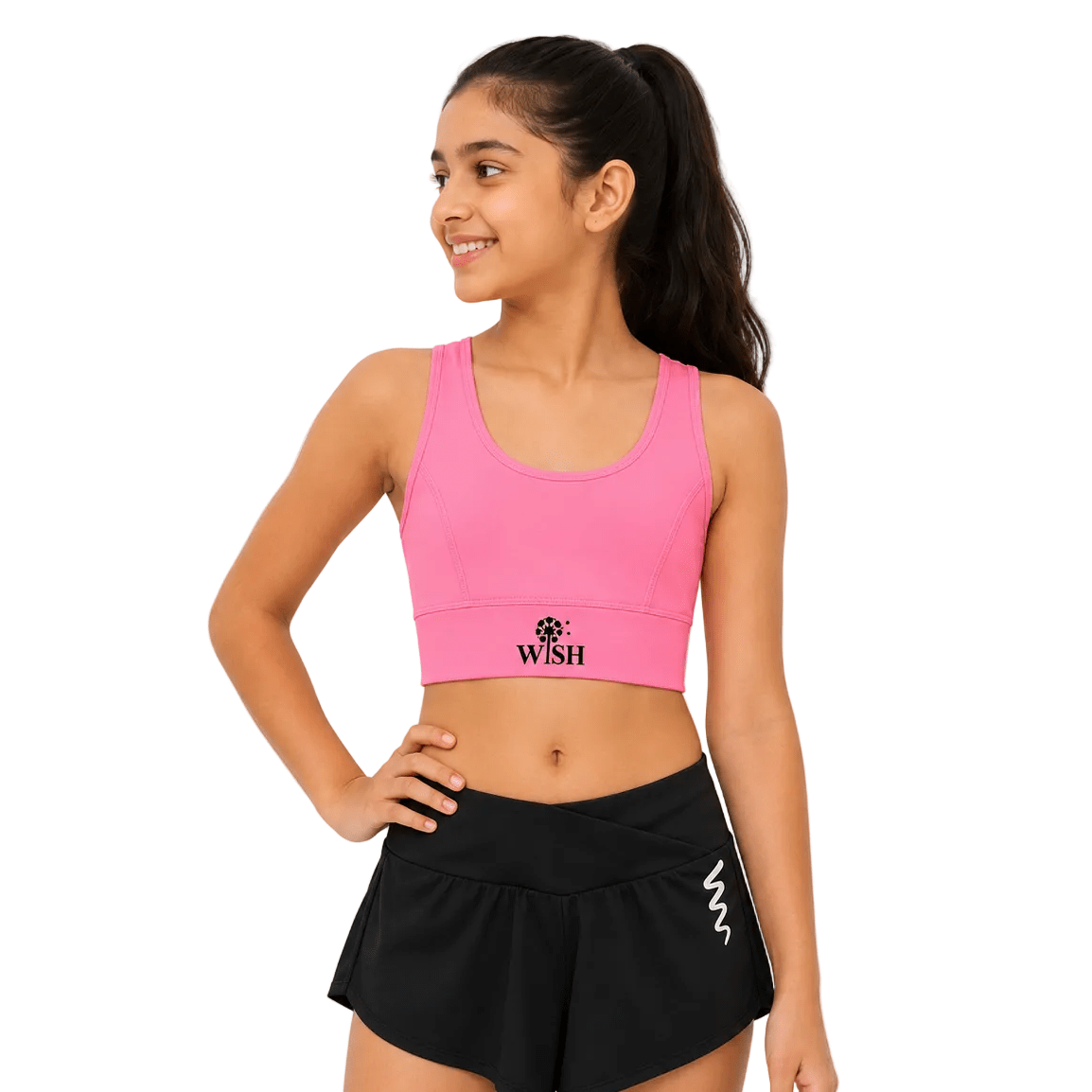Crop Top Pink WISH - OneSports - dubai