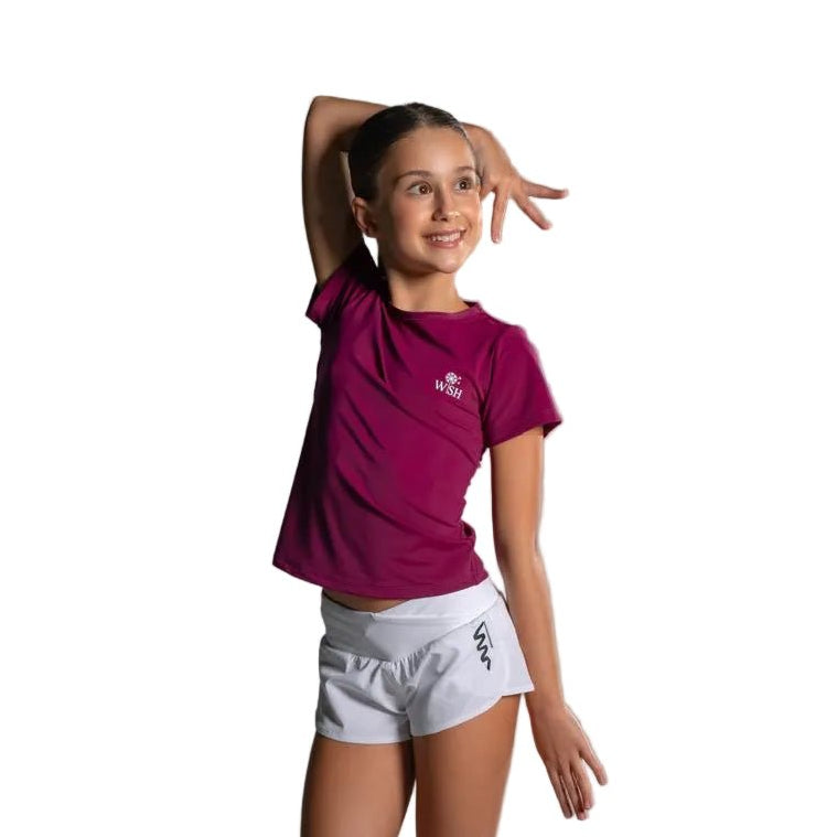White Sports Shorts WISH - OneSports - dubai