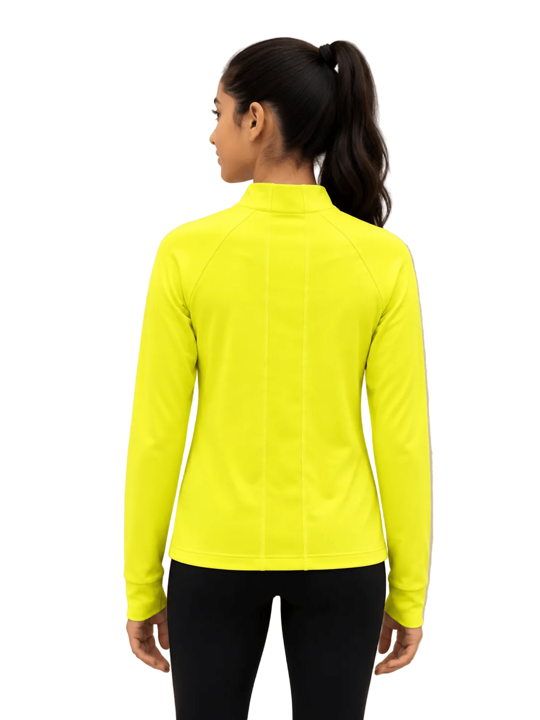 Long sleeved shirt Lime WISH - OneSports - dubai