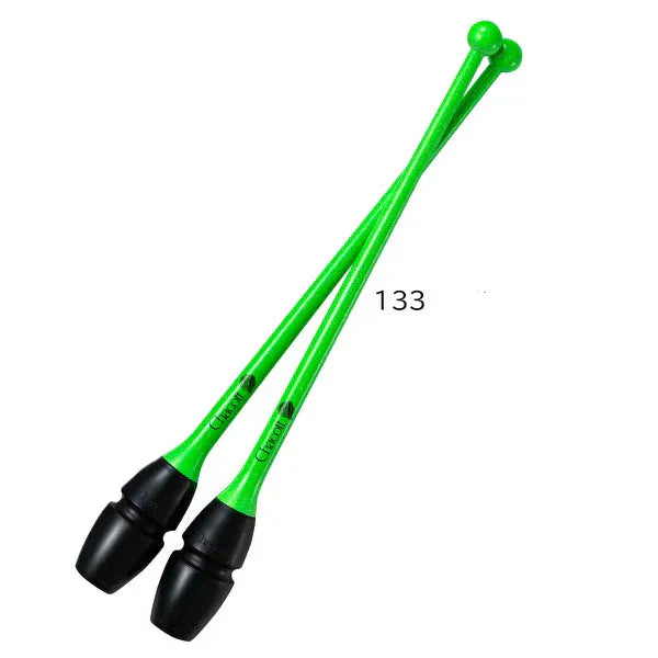 chacott black green rhythmic gymnastics clubs 41cm fig approved 133 by onesports uae