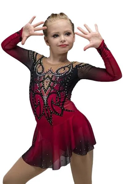 117 - 122 cm Figure Skating Dress Horizon - OneSports - dubai