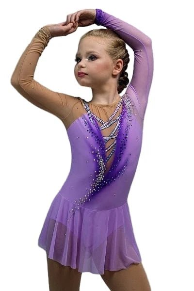 129 - 140cm Figure Skating dress Attraction - OneSports - dubai