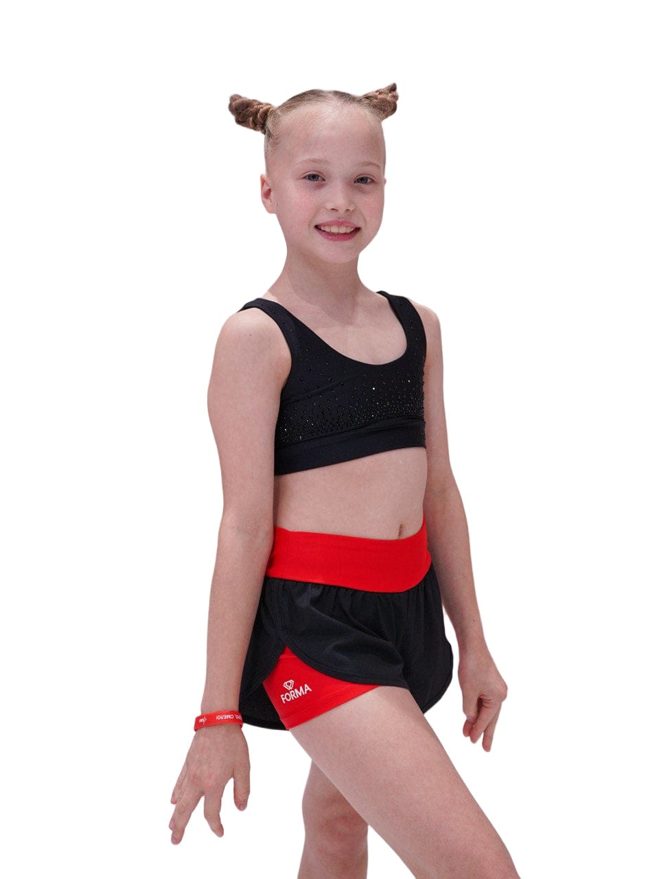 FM Crop Top Black - OneSports - dubai