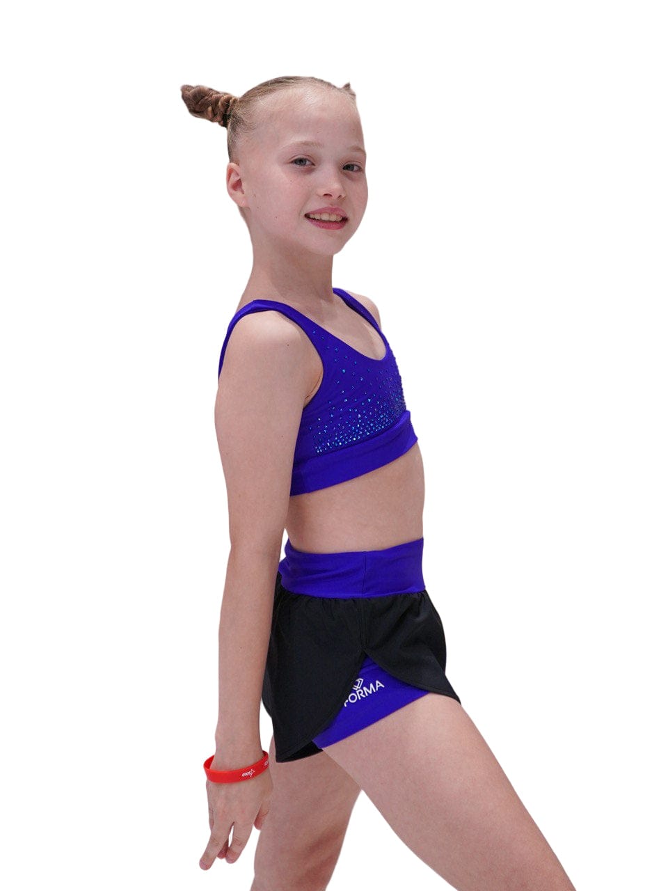 FM Crop Top Purple - OneSports - dubai