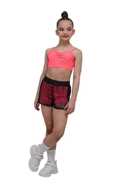 Double Shorts Web Black/Pink - OneSports - dubai