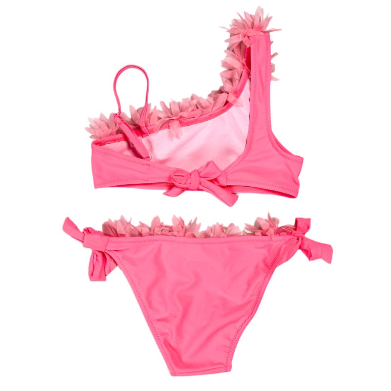 Pink Flower 2 piece Swimwear - OneSports - dubai
