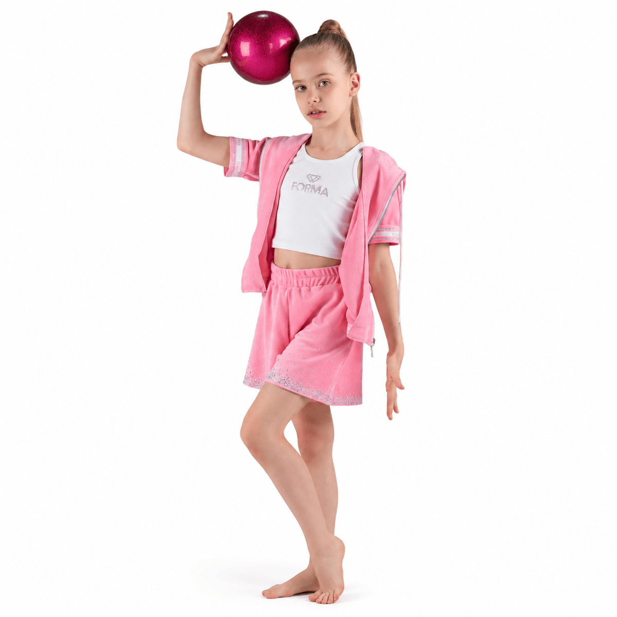 Pink Duo Activewear Premium Set - OneSports - #dubai