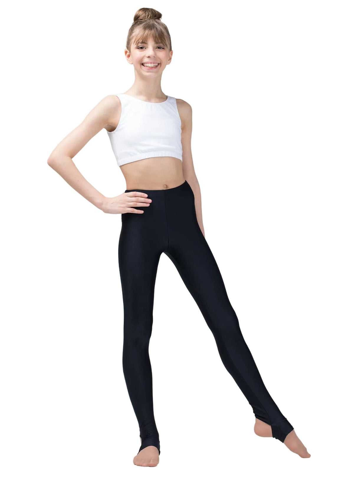 Leggings Poly Open Heel - OneSports - dubai