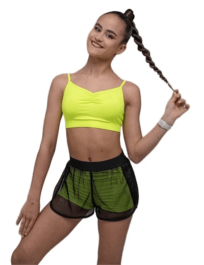 Crop Top Summer Lime - OneSports - dubai