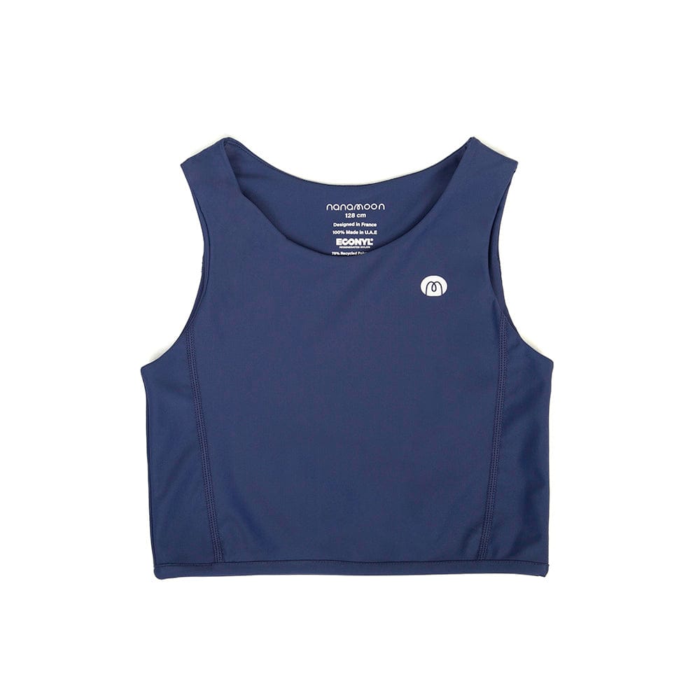 Flow Crop Top Blue - OneSports - dubai