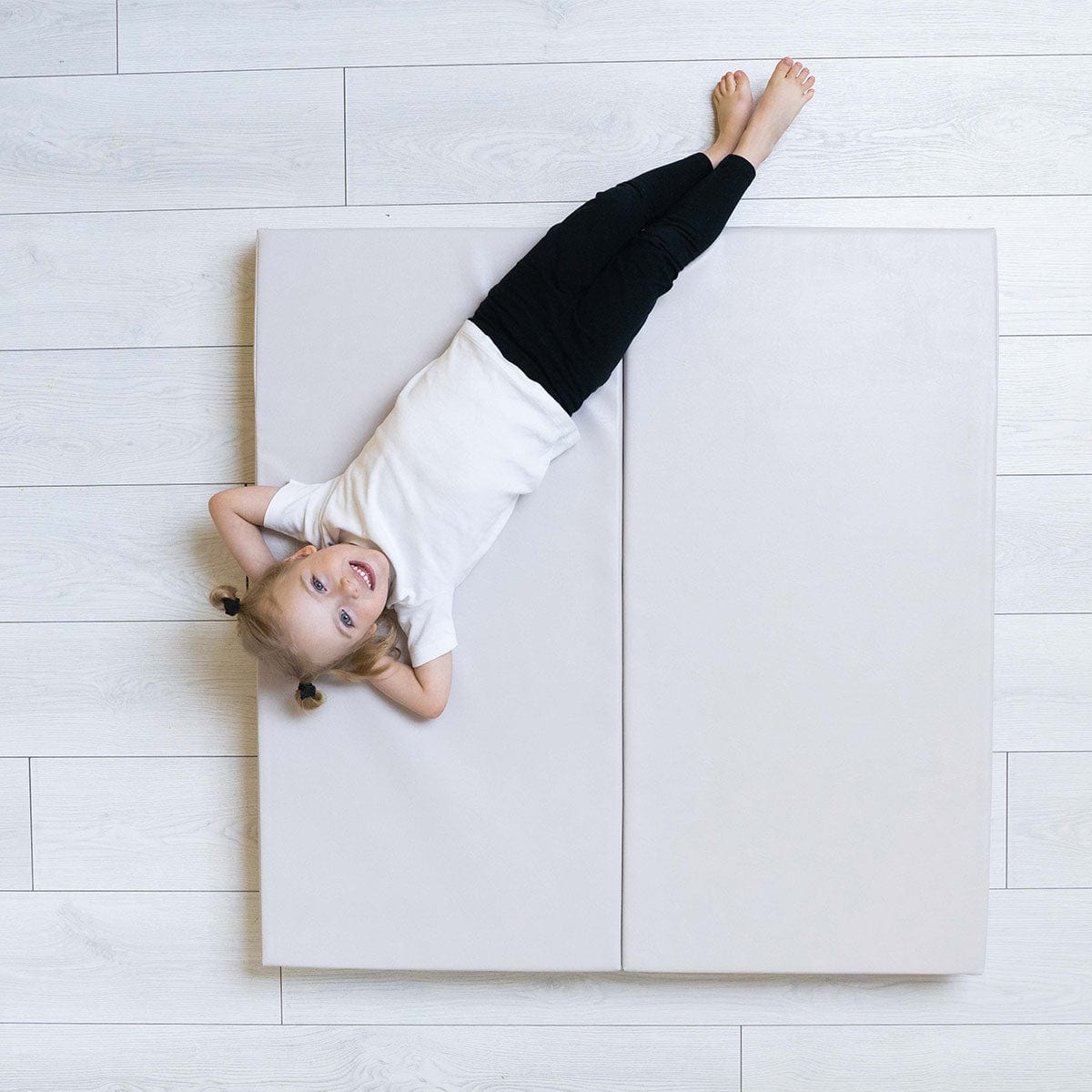 grey gymnastics safety mat for romana wall bar indoor play onesports