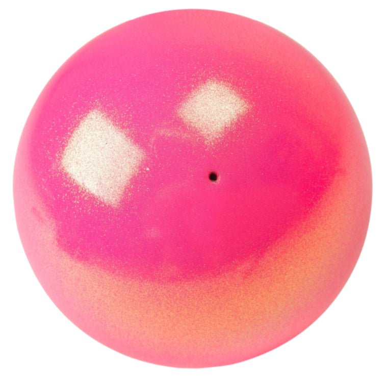 16 cm Ball High Vision Fluoresent Pink - OneSports - dubai