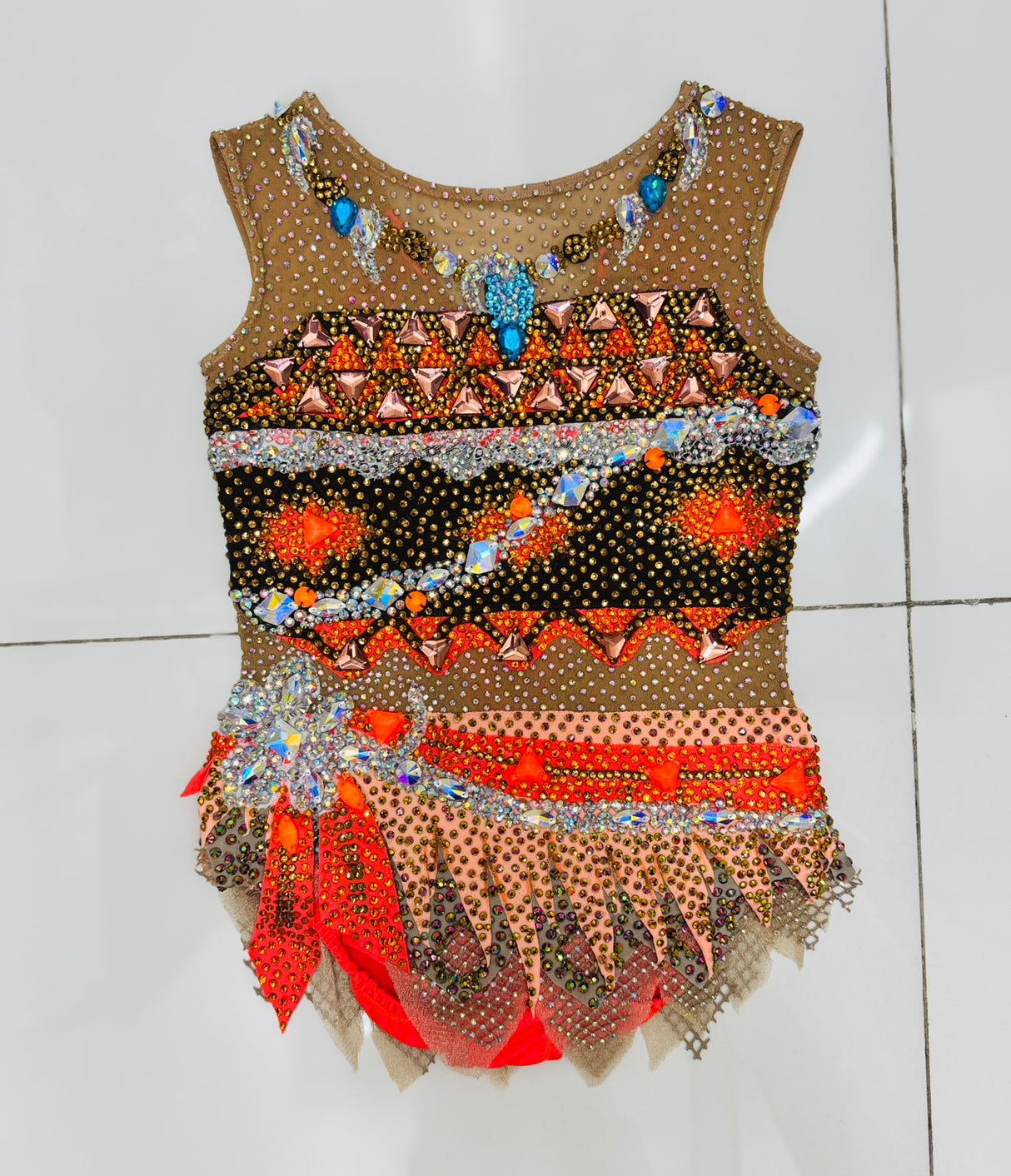 120-125 cm Competition Leotard Moana