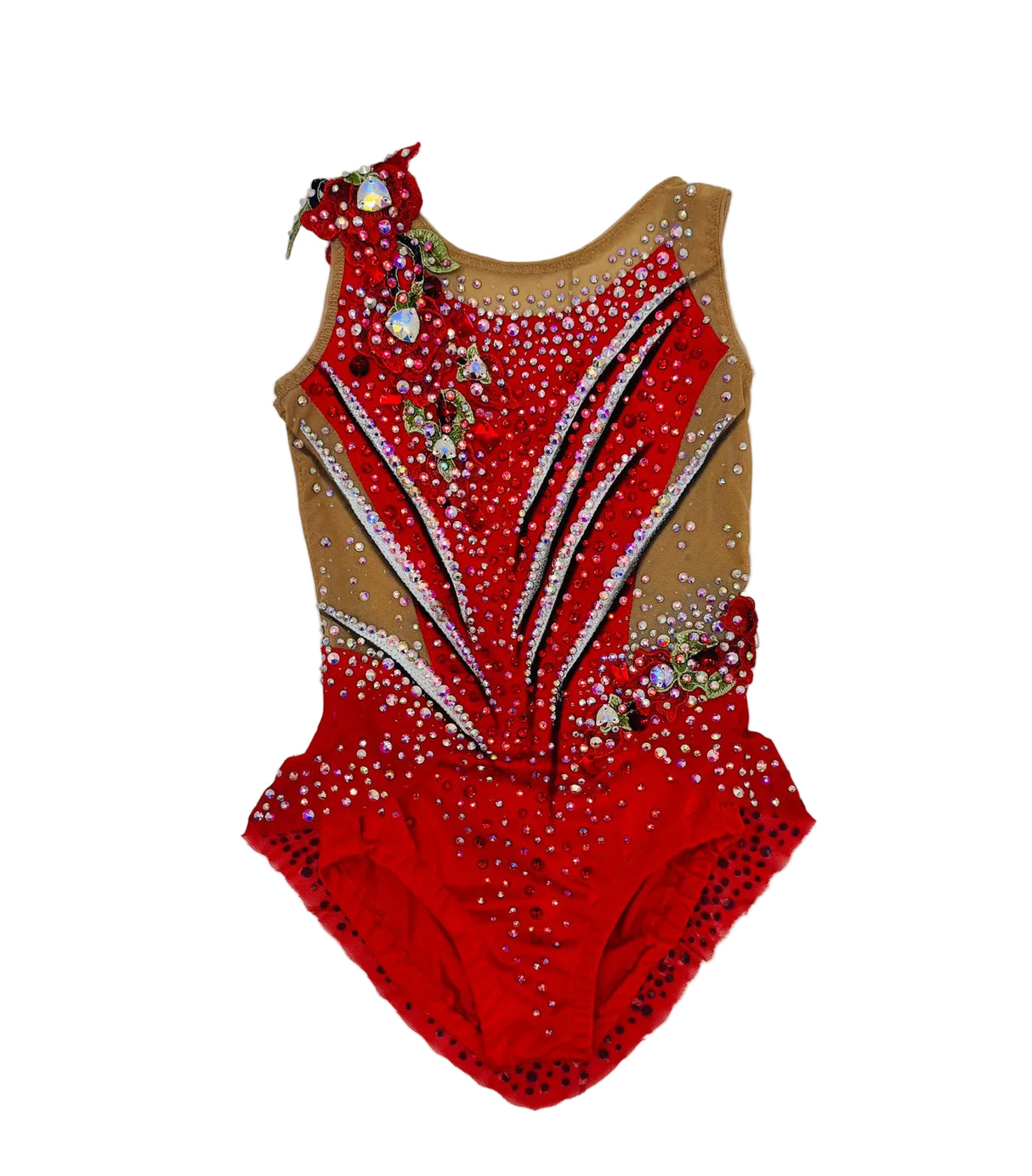 120 - 125 cm Competition Leotard Coneflower - OneSports - dubai